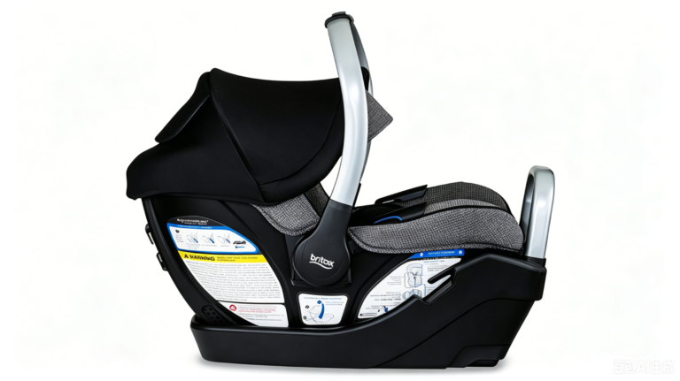 Britax all-in-one child safety car seat studio shot offering reliable safe travel protection for newborn and toddler kids