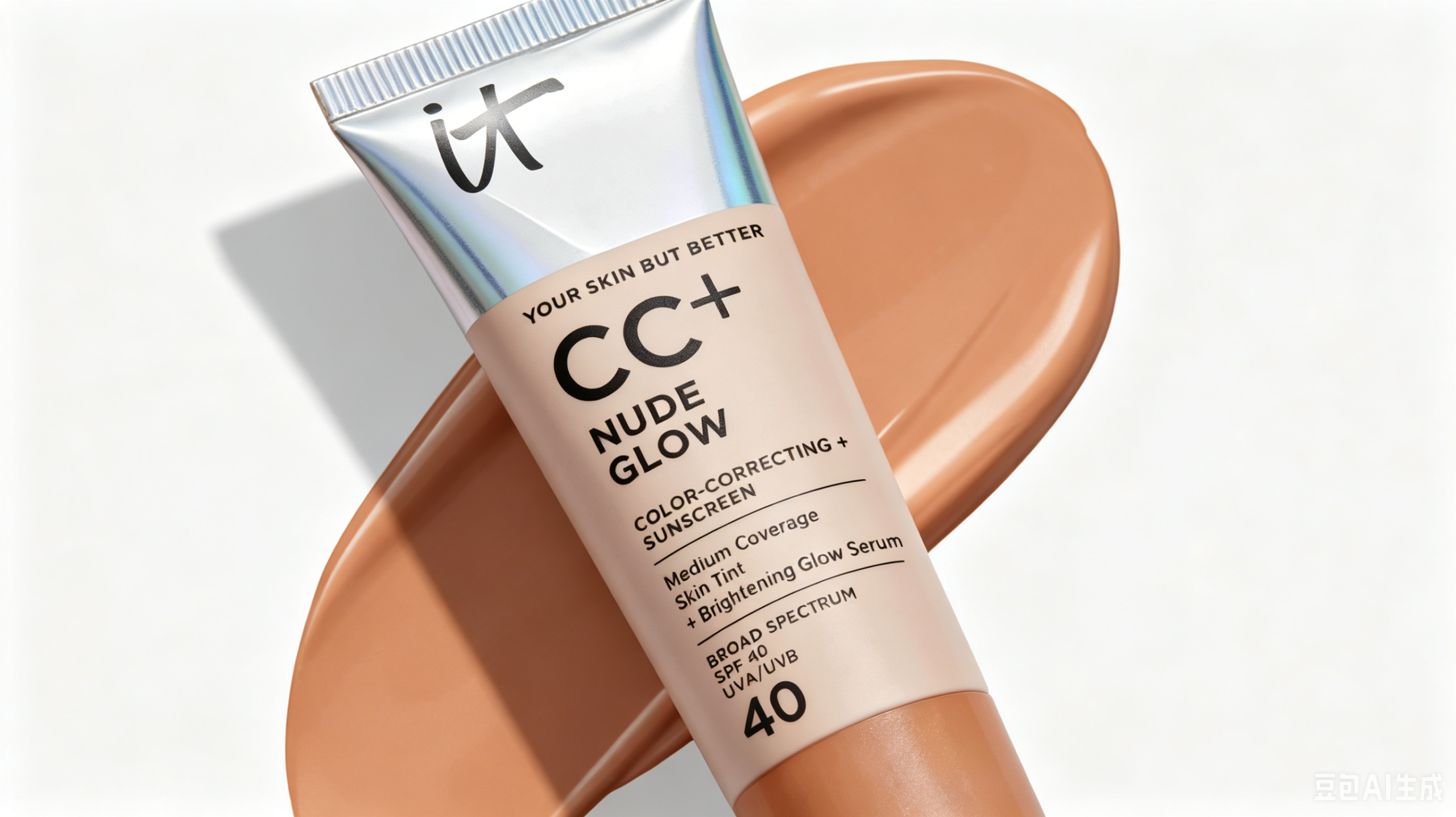 IT Cosmetics Bye Bye Under Eye concealer studio shot with creasable full coverage for dark circles on mature dry under-eye skin